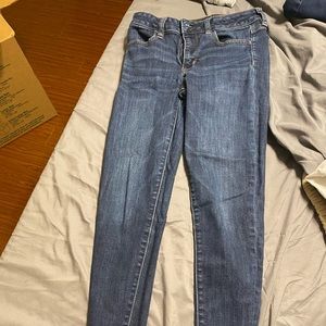 American eagle stretchy jeggings size 4